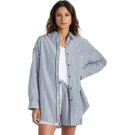 Sidney Oversized Long-Sleeve Shirt - Women's