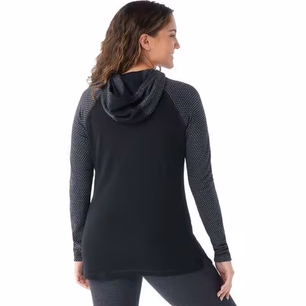 Thermal Merino Drape Neck Hoodie - Women's