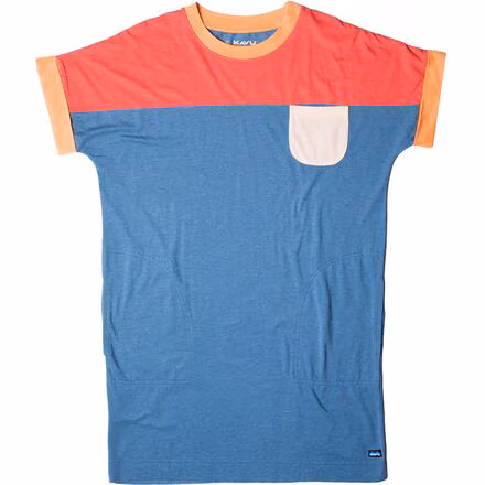 Cut Back T-Shirt Dress - Women's