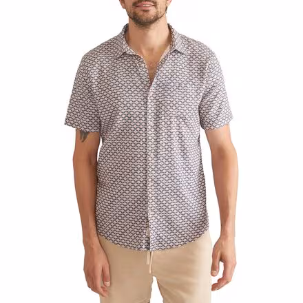 Short-Sleeve Stretch Selvage Shirt - Men's