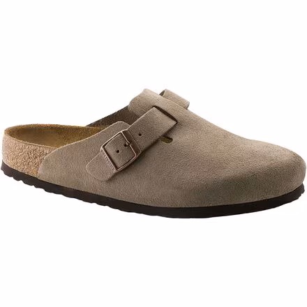 Boston Soft Footbed Suede Clog - Women's
