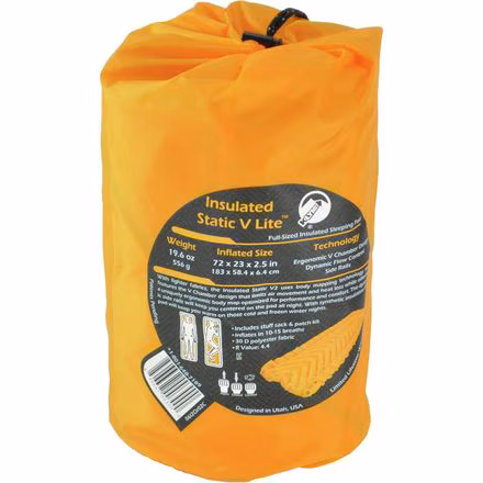 Insulated Static V Lite Sleeping Pad