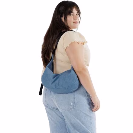 Medium Nylon Crescent Bag