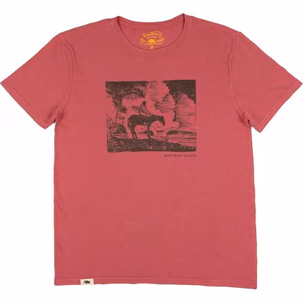 Surfing Cowboy T-Shirt - Men's