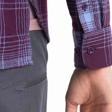 Merino 200 Dawnder Plaid Flannel Shirt - Women's