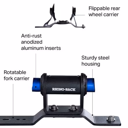 Pioneer Thru Axle Bike Carrier