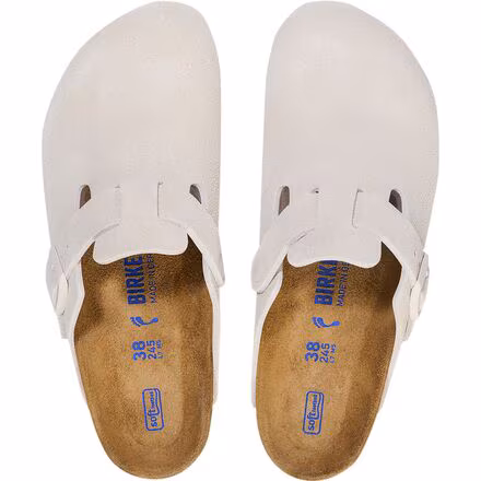 Boston Soft Footbed Suede Narrow Clog - Women's