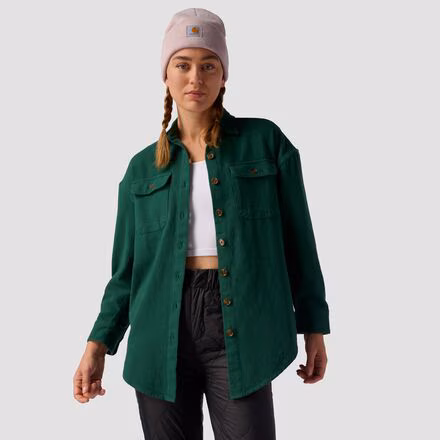 Tasha Oversized Brushed Flannel - Women's