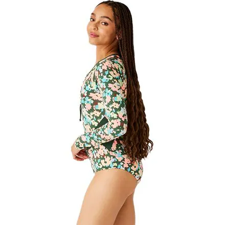 All Day Long-Sleeve One-Piece Swimsuit - Women's