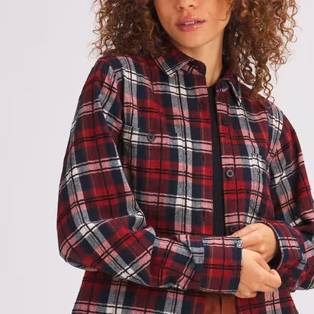 Plaid Flannel Shirt - Women's