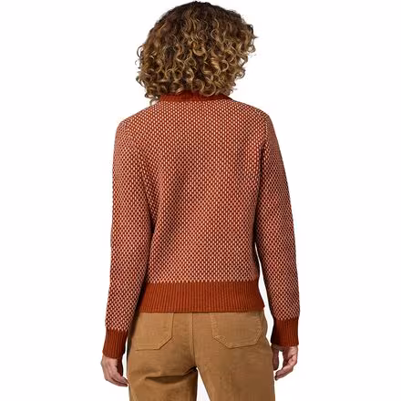 Recycled Wool Crewneck Sweater - Women's