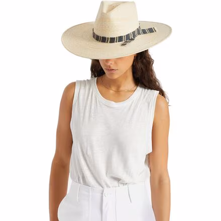 Leigh Straw Fedora - Women's