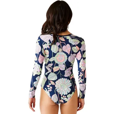 All Day Long-Sleeve One-Piece Swimsuit - Women's