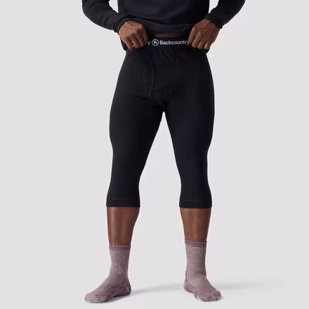 Spruces Mid-Weight Merino 3/4 Baselayer Bottom - Men's