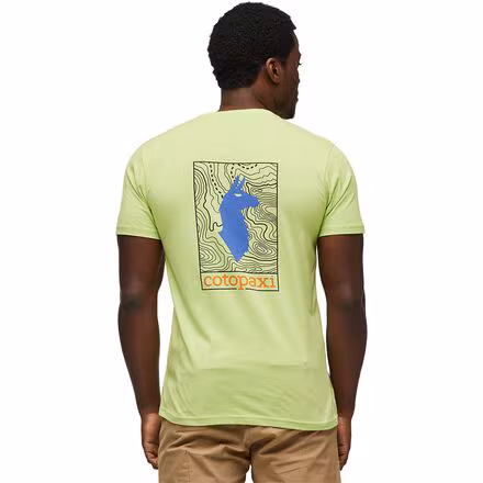 Llama Map Organic T-Shirt - Men's