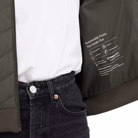 Cloud Shell Bomber Jacket - Women's