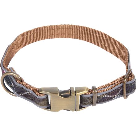 Reflective Tartan Dog Collar