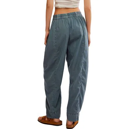 Preppy Poplin Pull On Pant - Women's