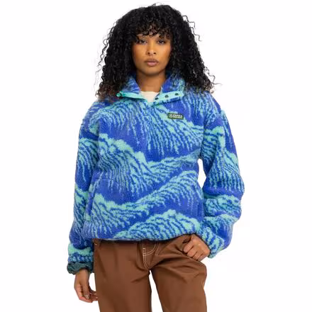 Acadia Midnight Waves High Pile Fleece - Women's