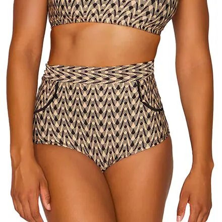 Georgia High Waist Bikini Bottom - Women's