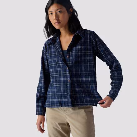 Range Long-Sleeve Plaid Shirt - Women's