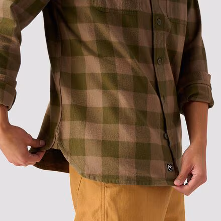 Cotton Flannel Button-up - Men's