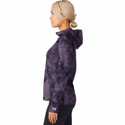 Mountain Stretch Long-Sleeve Hooded Top - Women's