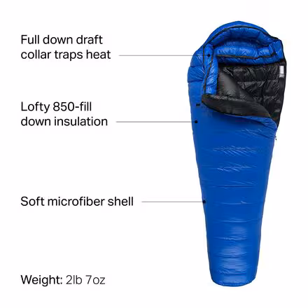 Antelope MF Sleeping Bag: 5F Down