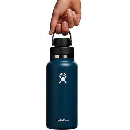 32oz Wide Mouth Water Bottle + Chug Cap