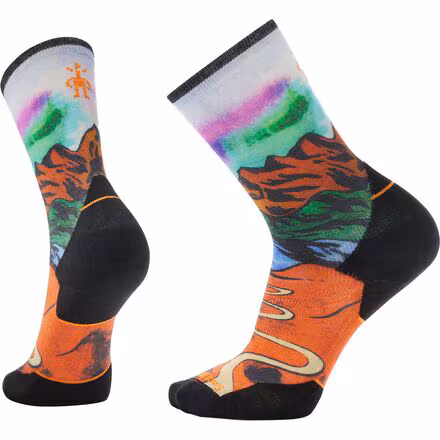 Trail Run Targeted Cushion Singletrack Crew Sock - Men's