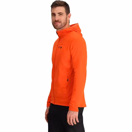 Vigor Grid Fleece Full-Zip Hooded Jacket - Men's