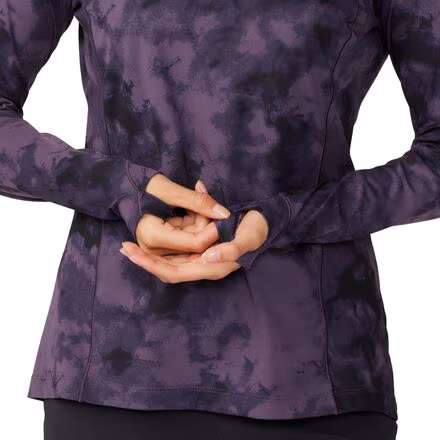 Mountain Stretch Long-Sleeve Hooded Top - Women's