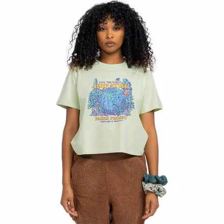 Feel The Earth Breathe Boxy T-Shirt - Women's