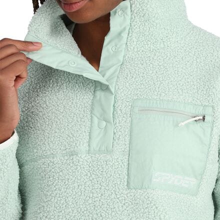 Cloud Fleece Snap Pullover - Women's