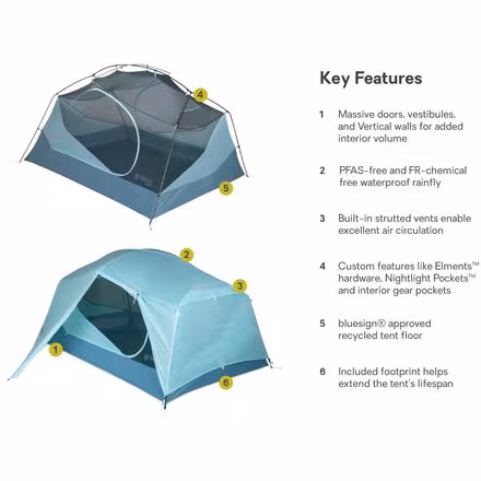 Aurora 2P Tent: 2-Person 3-Season