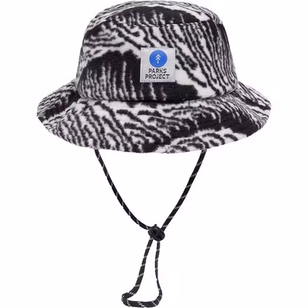 Acadia Waves Polar Fleece Bucket Hat