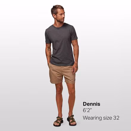 Lightweight All-Wear Hemp 6in Short - Men's