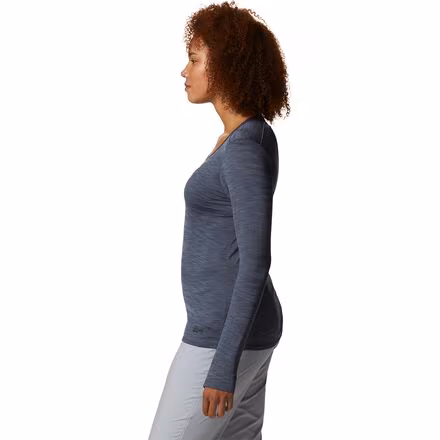 Mighty Stripe Long-Sleeve Top - Women's