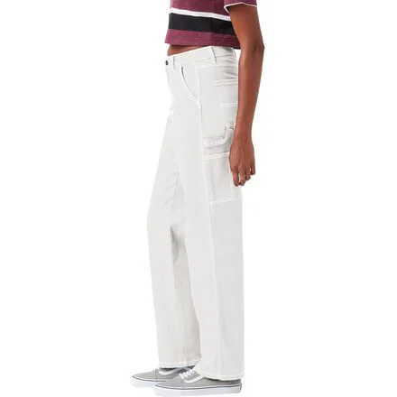 High Waisted Carpenter Pant + Belt - Women's