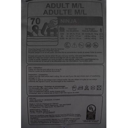 Ninja Personal Flotation Device