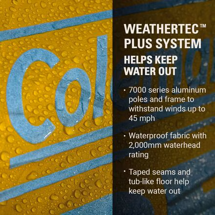 Peak1 Dome Tent: 6-Person 3-Season