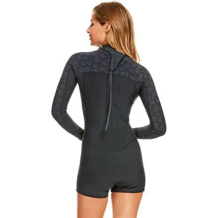 2mm Swell Long-Sleeve Back-Zip Q-Lock Springsuit - Women's