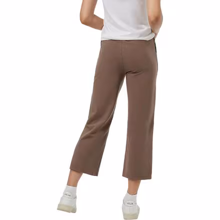 French Terry Wide Leg Sweatpant - Women's