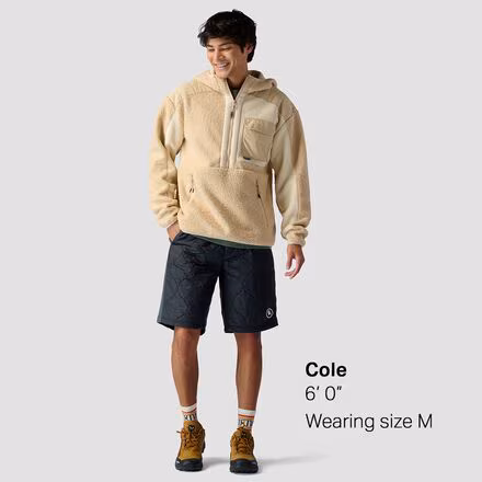 Goat Fleece 1/2 Zip Hoodie - Men's