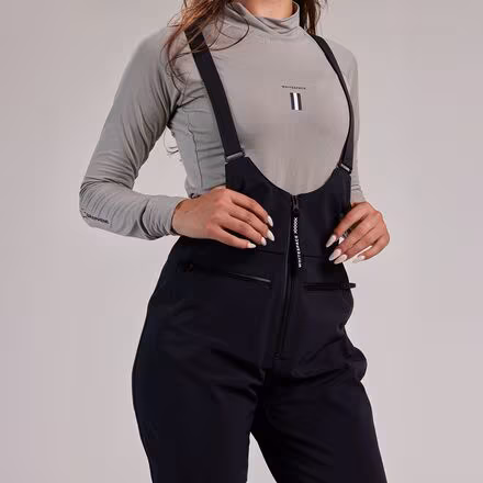 High Waisted 3L Softshell Riding Bib - Women's