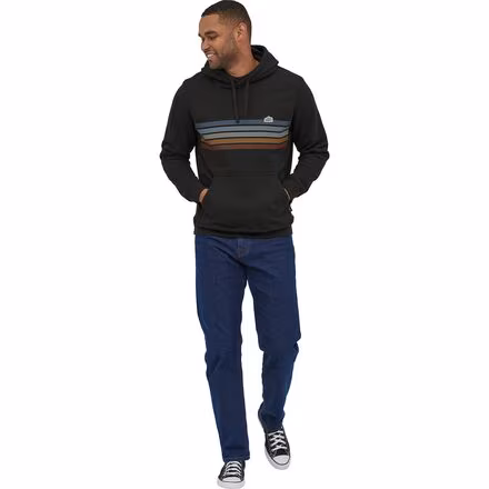 Line Logo Ridge Stripe Uprisal Hoodie