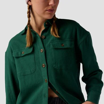 Tasha Oversized Brushed Flannel - Women's