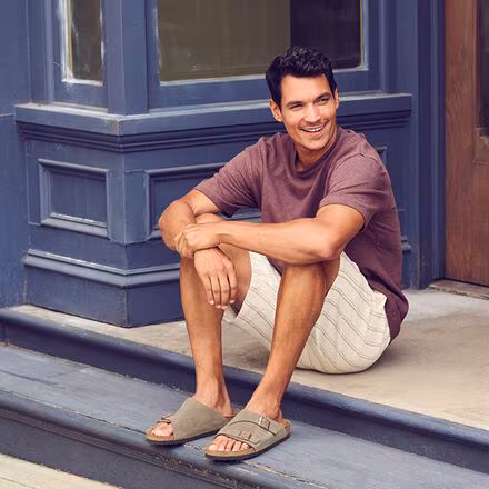 Zurich Suede Narrow Sandal - Women's