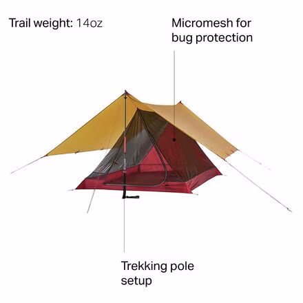 Thru-Hiker Mesh House 2