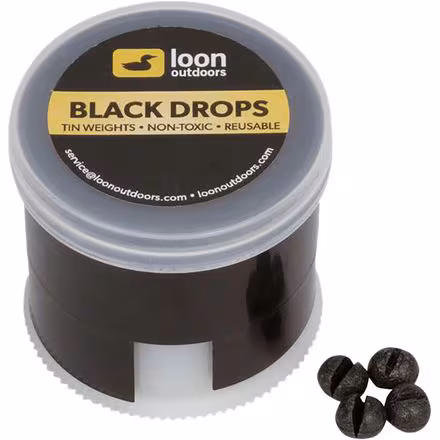 Black Drops Twist Pots - Split Shot